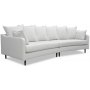 Gotland 4-personers svungen sofa 301 cm - Off-white hr