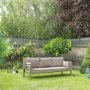 Kappis 3-personers udendrs sofa - Brun