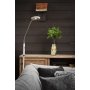Moto gulvlampe - Hvid/krom