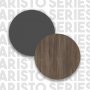 Aristo sengestel 90x190 cm - Brun/antracit