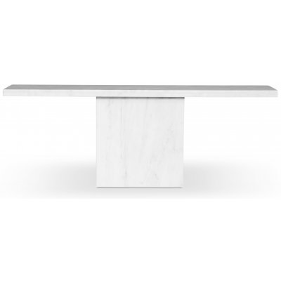 Pegani konsolbord i marmor B200 cm - Hvid marmor