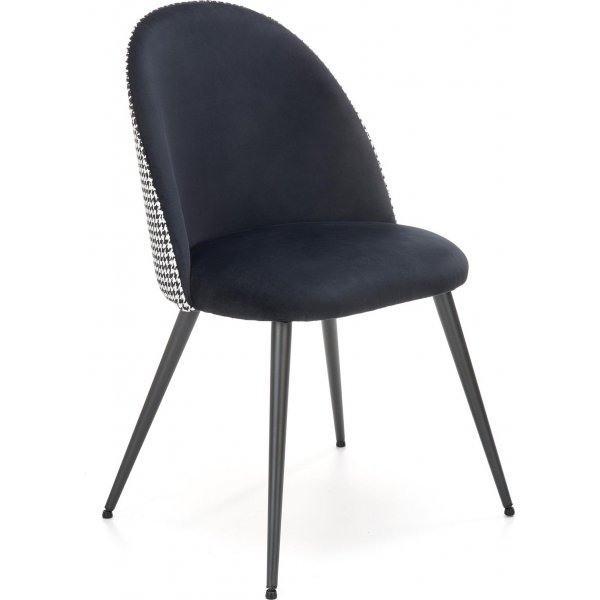Cadeira spisestuestol 478 - Sort/hvid