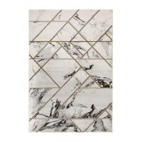 Maskinvævet tæppe Diamond Marble - Guld Maskinvævet tæppe Diamond Marble - Guld