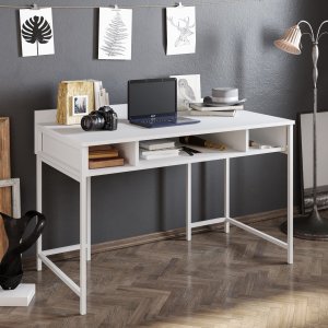 Tumata skrivebord 119,5x62 cm - Hvid