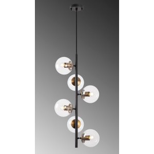 Facet loftslampe 10480 - Sort/antik