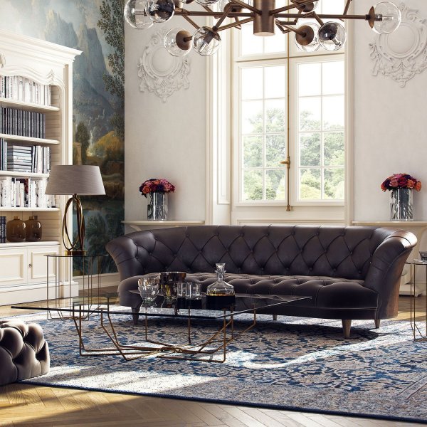 Dolmaba 3-personers sofa - Brun