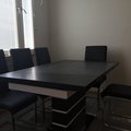 Kundebillede Macy stol - Sort (PU) / Krom