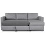 Trn sovesofa med Chaiselong - Hjre