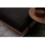 Liva divan sofa hjre - Antracit/kobber
