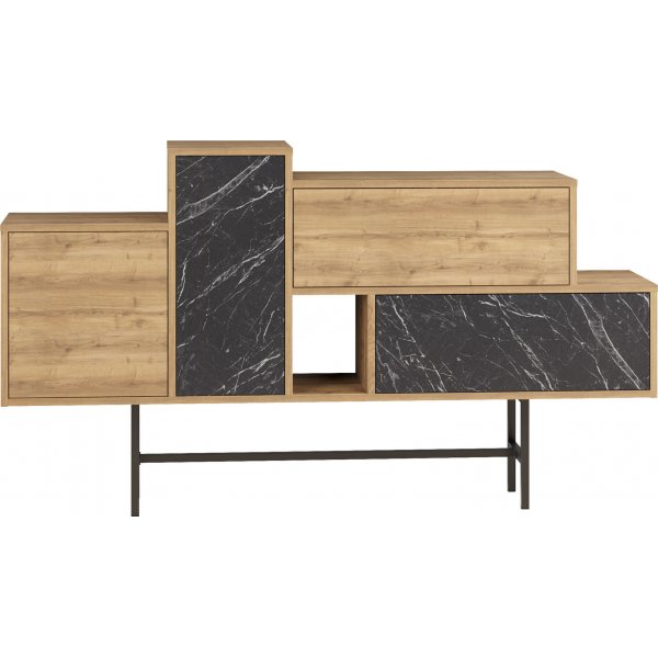 Hermes sknk - Tr/sort marmor