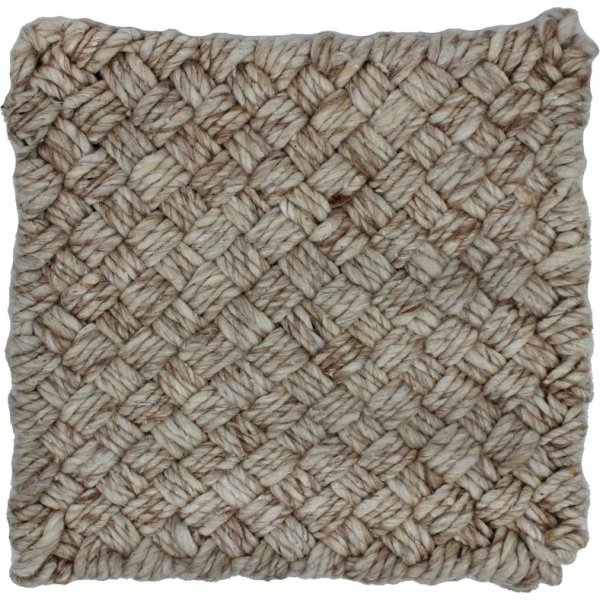 Loki sdehynde 35 x 35 cm - Toffee Melange