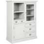 Marstrand Vitrineskab / highboard - Lysegr