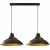 Samba loftslampe 3733 - Sort/guld