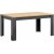 Hesen spisebord 160-200 x 90 cm - Grafit/eg