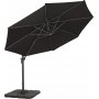 Tobago parasol  300 cm - Sort
