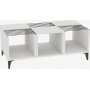 Vostok sofabord 100 x 50 cm - Hvid