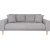 Lido 2,5-personers sofa - Lysegr