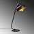 Bergamo bordlampe - Sort