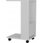 Afitab sidebord 42 x Dybde: 29,5 cm - Hvid