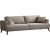 Buhara 3-personers sofa - Lysegr