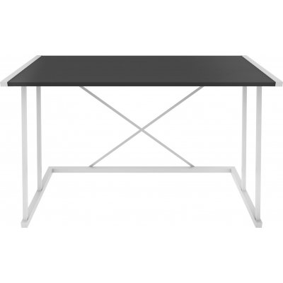 Adelaide skrivebord 114 x 60 cm - Hvid/antracit
