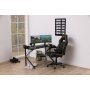 Canyon gaming stol med fodsttte - Sort PU/gul