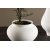 Rellis vase 18 x 18 cm - Sort/Hvid