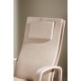 Grt loungestol - Beige/Whitewash