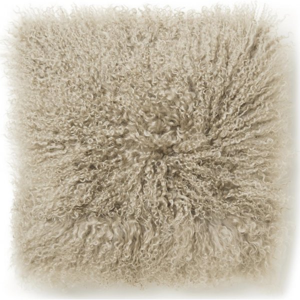 Shansi pudebetrk Taupe - 40 x 40 cm