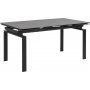 Huddersfield spisebord 160-240 cm - Sort