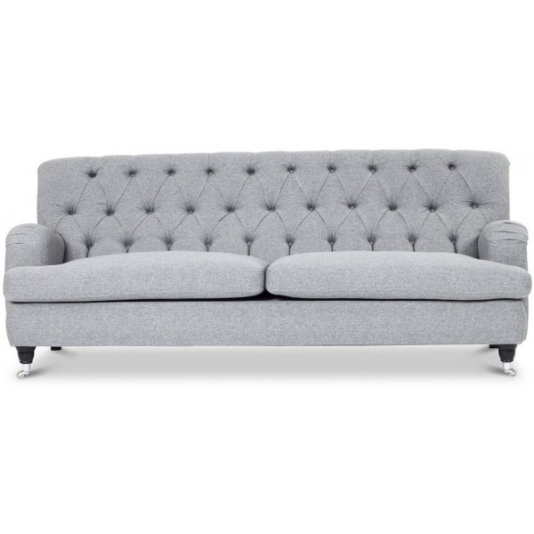Howard Barkley lige 4 pers. sofa - mrkegr