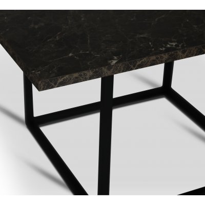 Sintorp spisebord 120 cm - Brun marmor (Eksklusivt laminat) + Pletfjerner til mbler