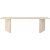 Skagen spisebord 240 x 100 cm - Beige