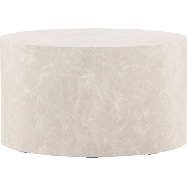 York sofabord 80 cm - Beige