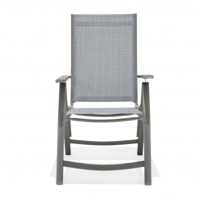 Scottsdale udendrs spisebordsst bord 112 cm inkl. 4 stk. Solana positionsstol - Shabby Chic gr + Pletfjerner til mbler