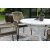Scottsdale spisebord rundt 112 cm - Hvid + Pletfjerner til mbler
