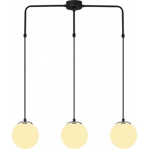 Ozon loftlampe 6221 - Sort/hvid