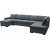 Solna U-sofa XL 364 cm - Venstre