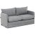 Saga 2-personers sovesofa XL - Lysegr