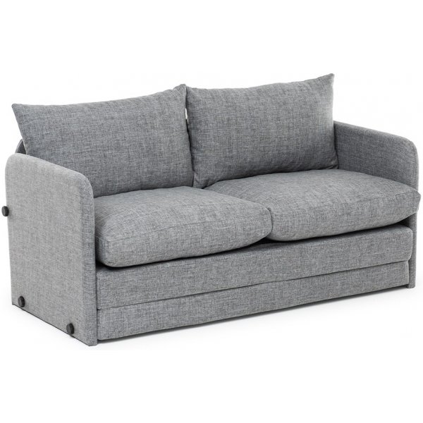 Saga 2-personers sovesofa XL - Lysegr