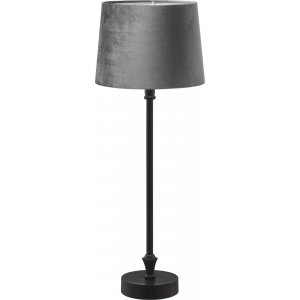 Liam bordlampe - Gr/sort - 59 cm