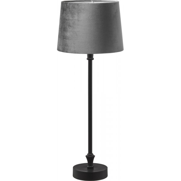 Liam bordlampe - Gr/sort - 59 cm