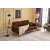 Reims 3-personers sofa - Brun/kobber