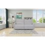 Chloe cinema elektrisk hvilesofa 2,5 pers. - Let boucl sofa