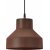 Solo loft/vindueslampe - Rust - 26 cm