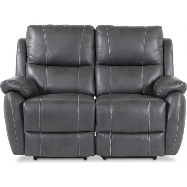 Enjoy Hollywood hvilestol (Cinema sofa) - 2-pers. (Elektrisk) i gr imiteret lder