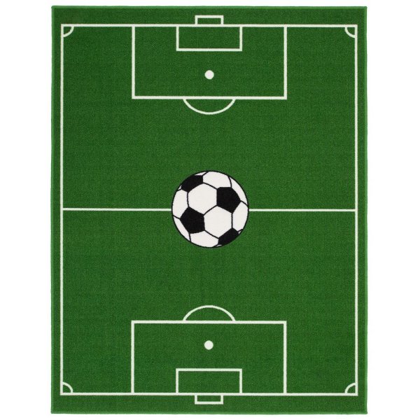 Fodboldtppe - Grn - 133x170 cm