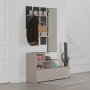 Vesty hallmbler - antracit/lys mokka