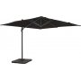 Tobago parasol 300x300 cm - Sort
