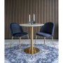 Bolzano Spisebord - Imiteret marmor/messing - 70 + Pletfjerner til mbler